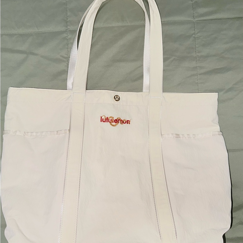 lululemon athletica Cream Tote Bag